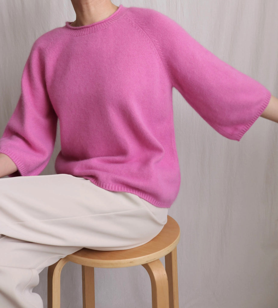 Lagom Sweater -bubblegum pink