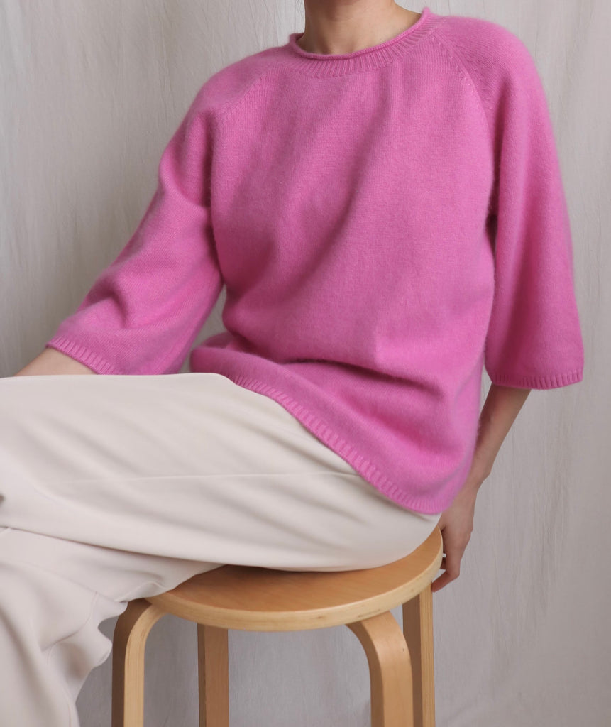Lagom Sweater -bubblegum pink