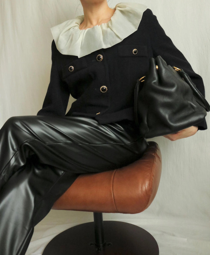 Vintage tweed jacket /restyled