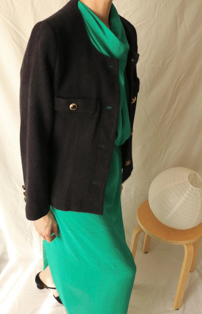 Vintage tweed jacket /restyled