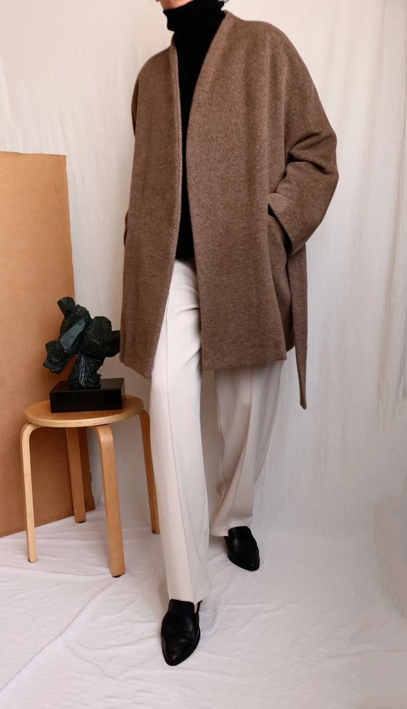 Ishiji Kimono Coat -wool blend