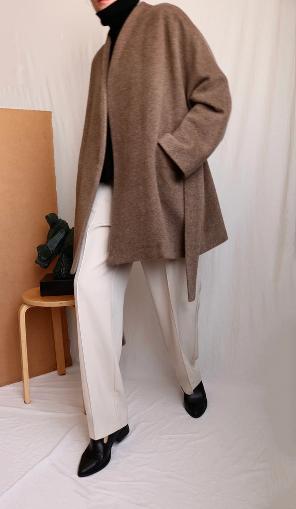 Ishiji Kimono Coat -wool blend