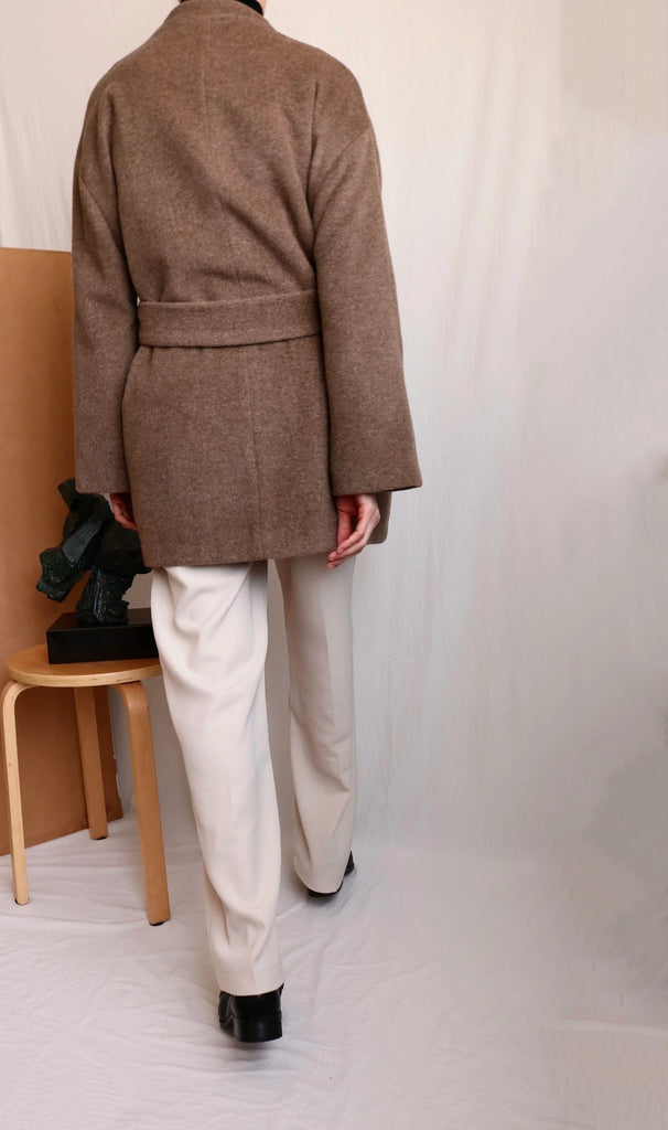 Ishiji Kimono Coat -wool blend