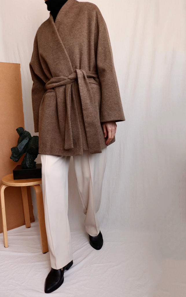 Ishiji Kimono Coat -wool blend