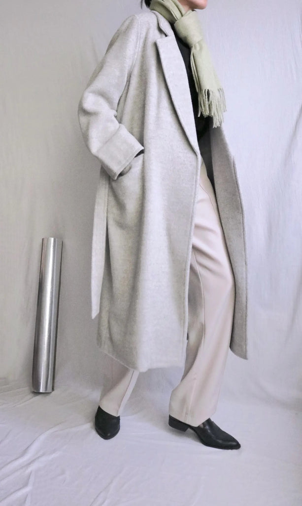 Lambswool scarf- cantaloupe
