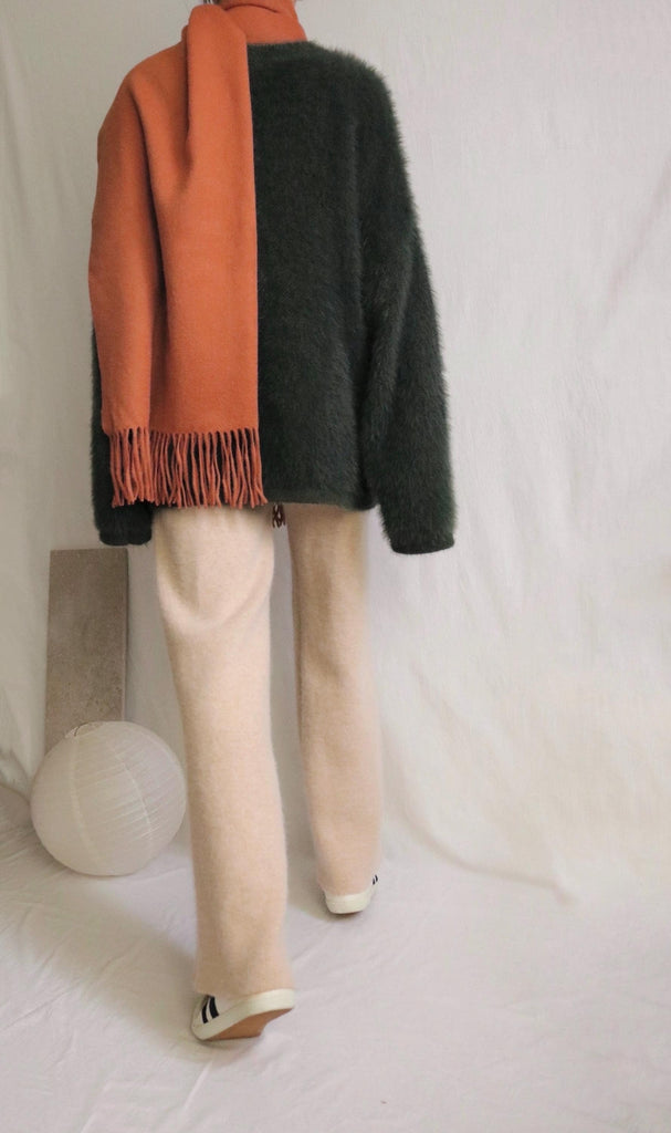 Lambswool scarf -Pumpkin Spice