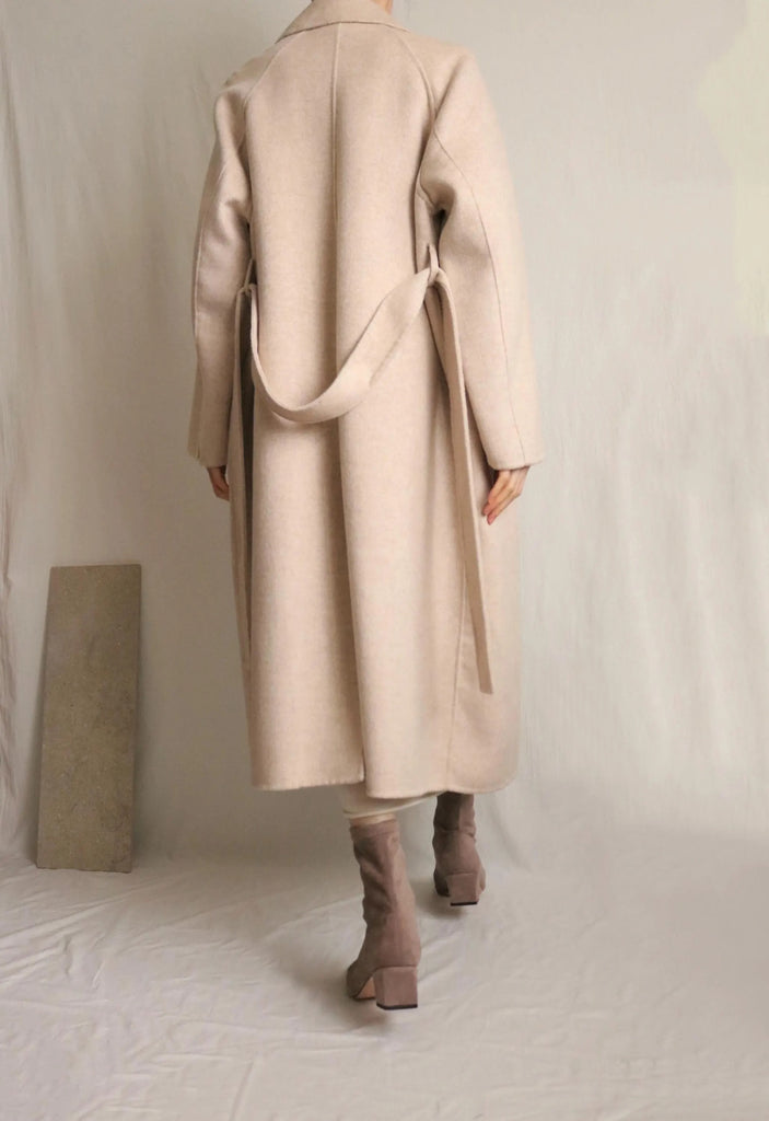 Linnea Coat- Heather Écru