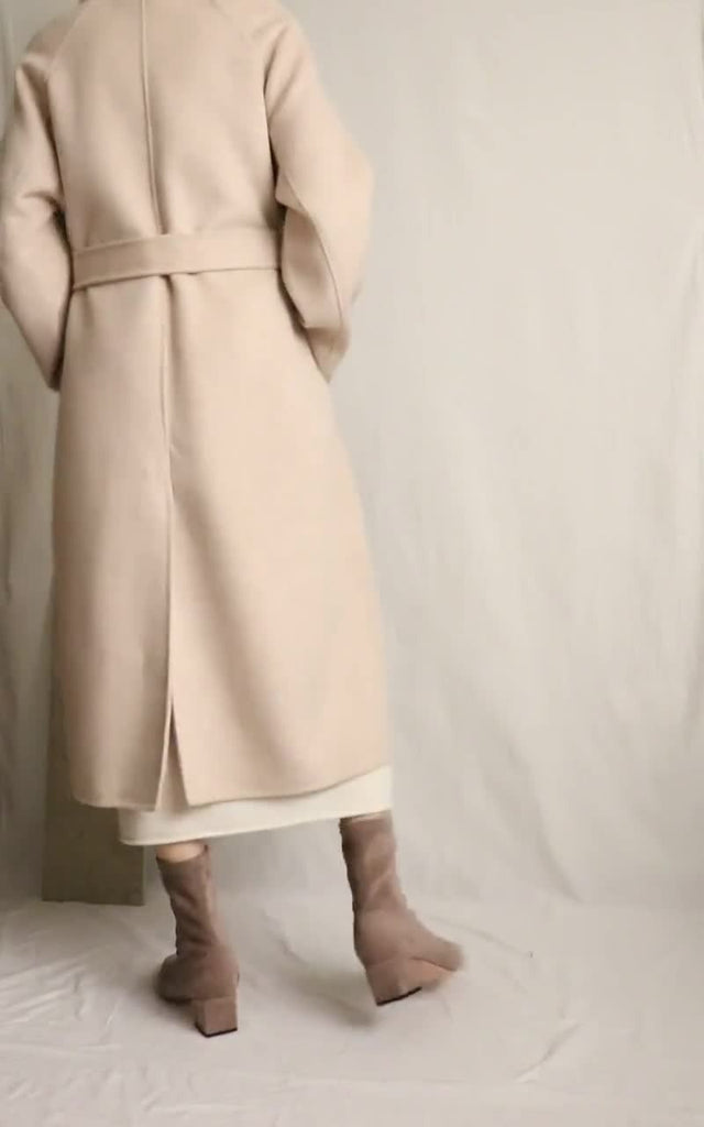 Linnea Coat- Heather Écru