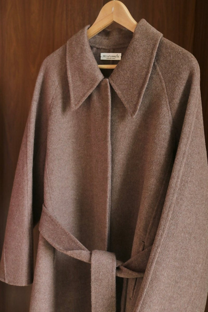 Linnea Coat- Heather Mocha