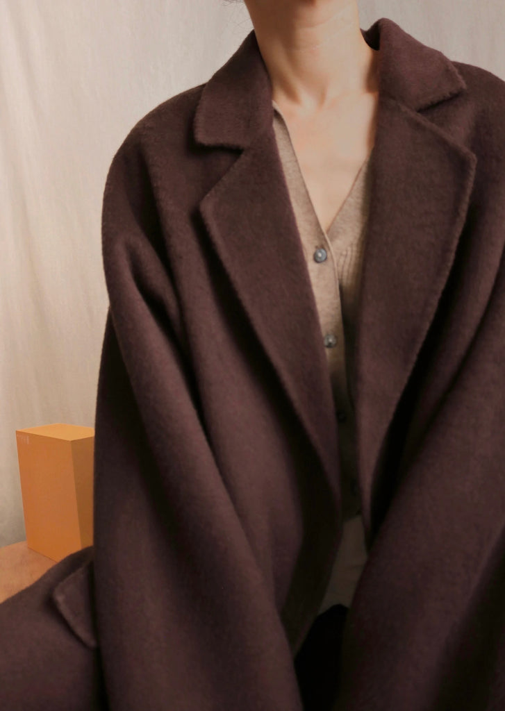 Maxine Coat -Cocoa