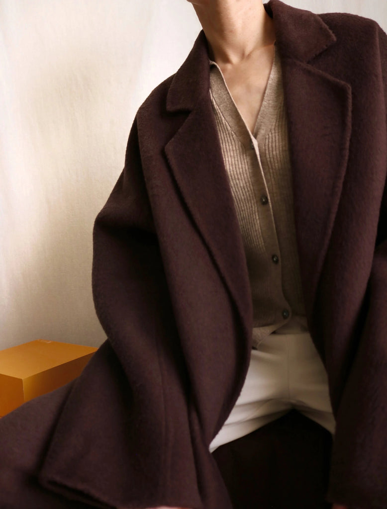Maxine Coat -Cocoa