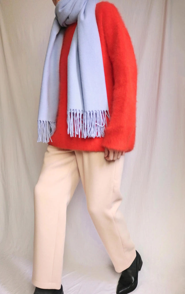 Lambswool scarf - The Blue Series