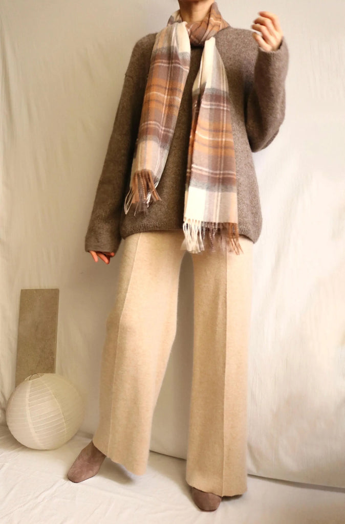 Lambswool scarf- Edinburgh Moors