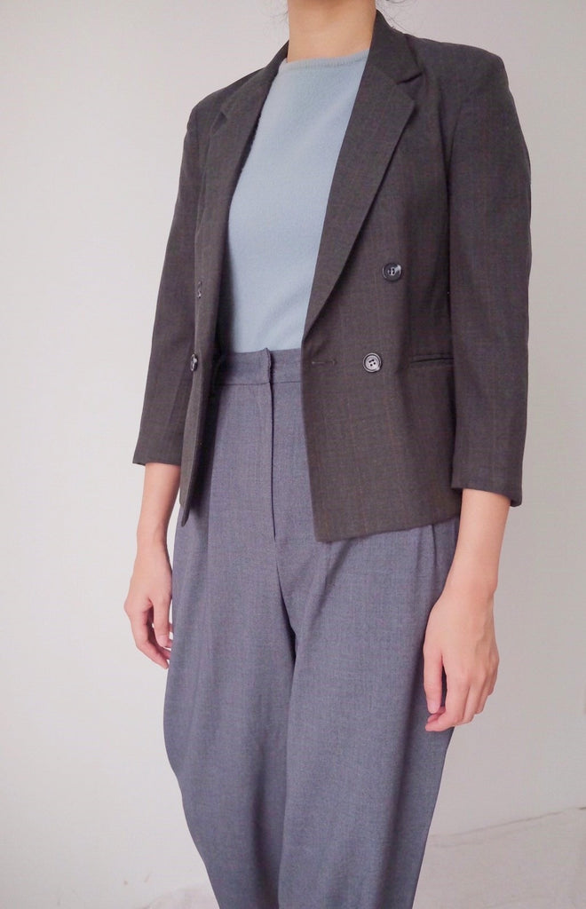 Isetan Trousers (available in black & bluish grey)