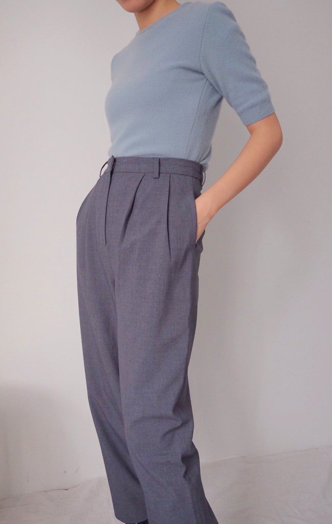 Isetan Trousers (available in black & bluish grey)