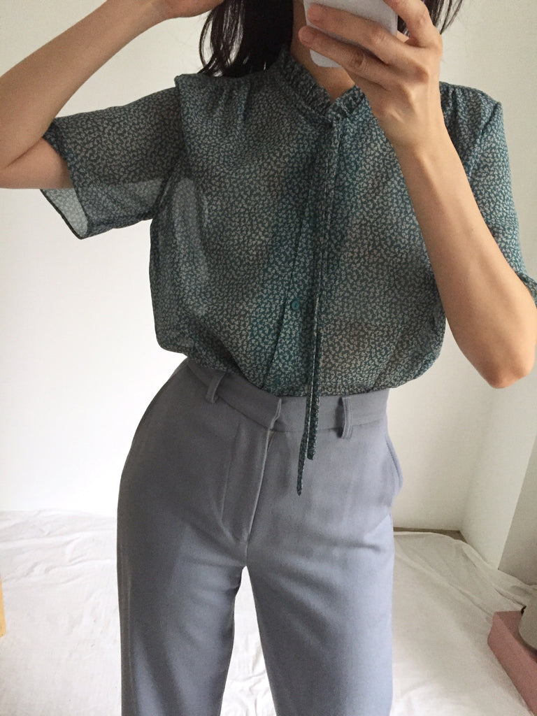Mykita blouse {Japanese vintage｝