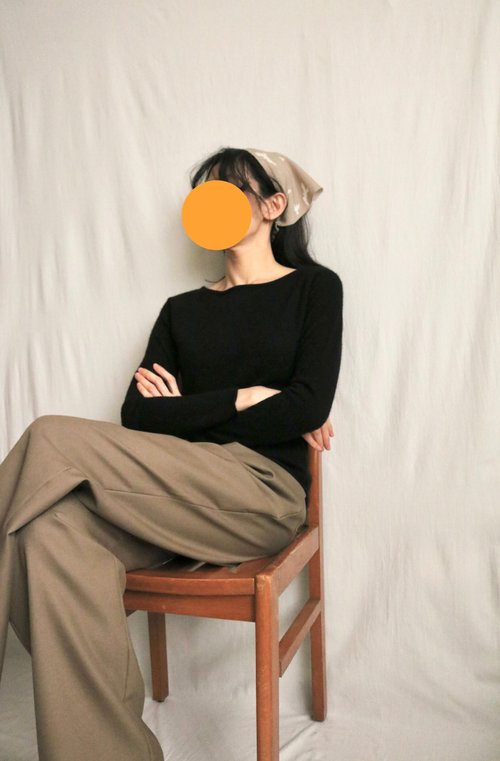 Boatneck 100% cashmere sweater