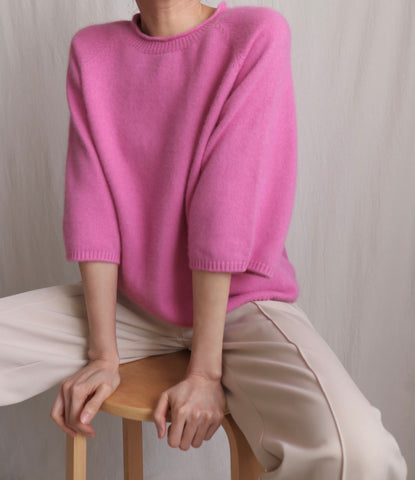 Lagom Sweater -bubblegum pink