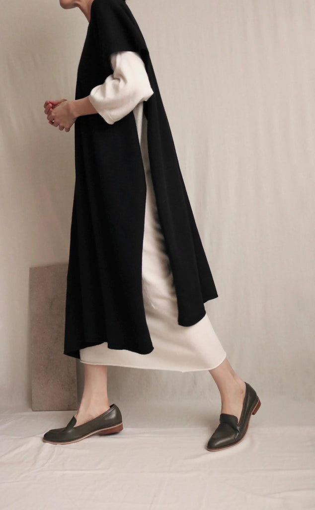 Kes multi-way poncho - black