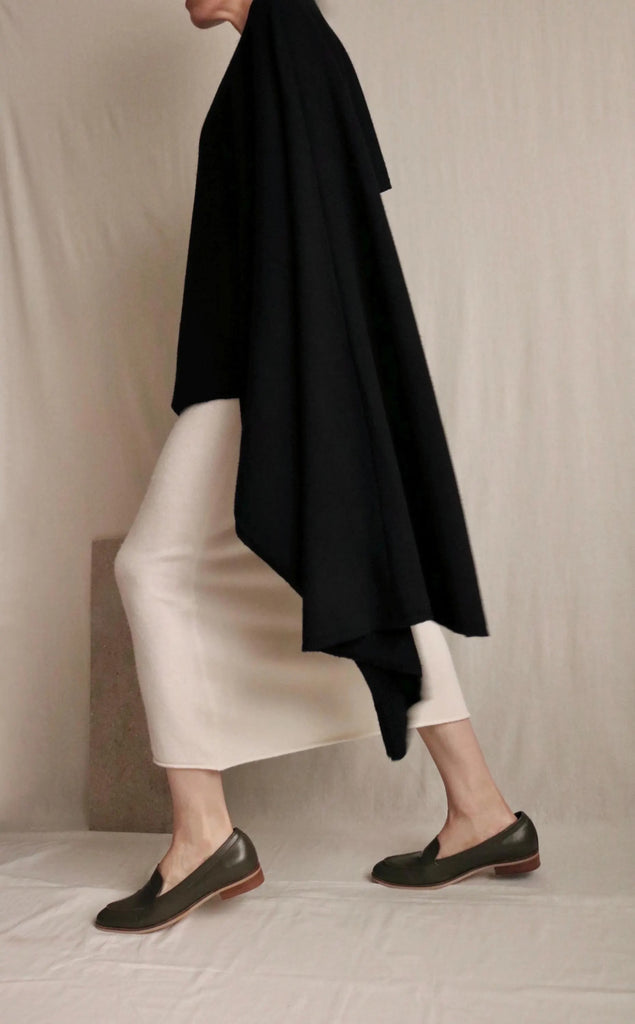 Kes multi-way poncho - black