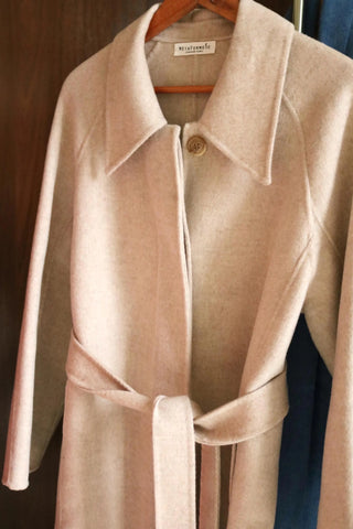 Linnea Coat- Heather Écru