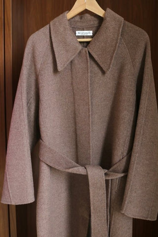Linnea Coat- Heather Mocha