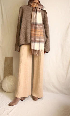 Lambswool scarf- Edinburgh Moors