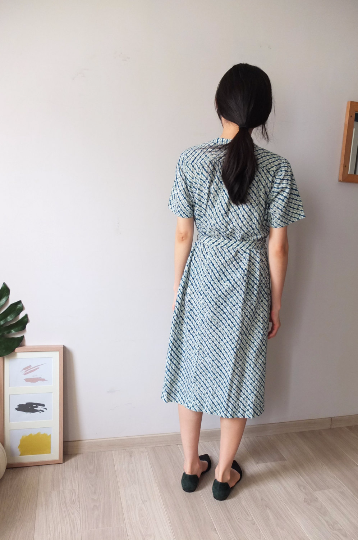 peacock dress-sold out