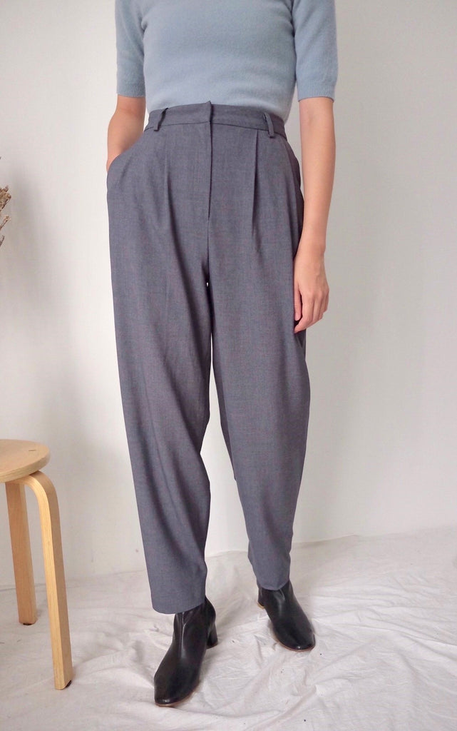 Isetan Trousers (available in black & bluish grey)