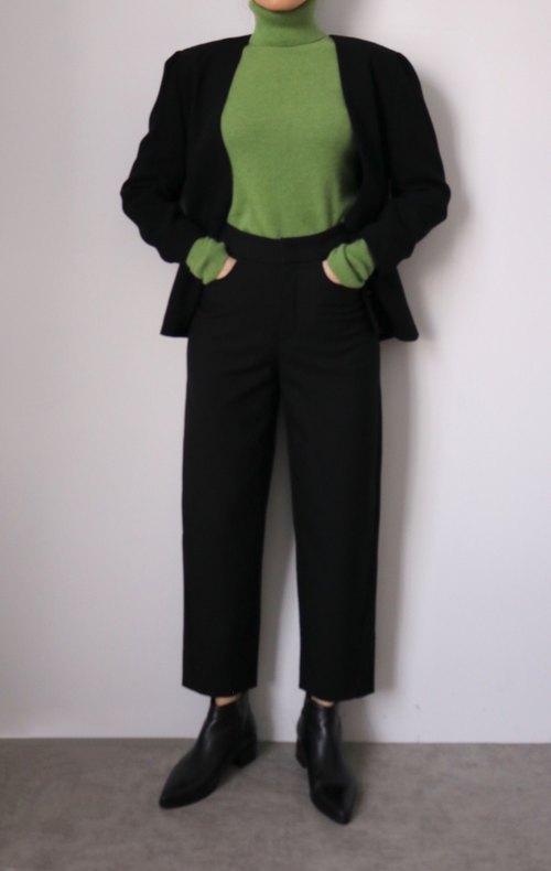 Coleen Sweater {Granny Smith, merino wool, only sz M/L left}  Sample clearance