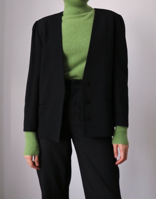 Coleen Sweater {Granny Smith, merino wool, only sz M/L left}  Sample clearance