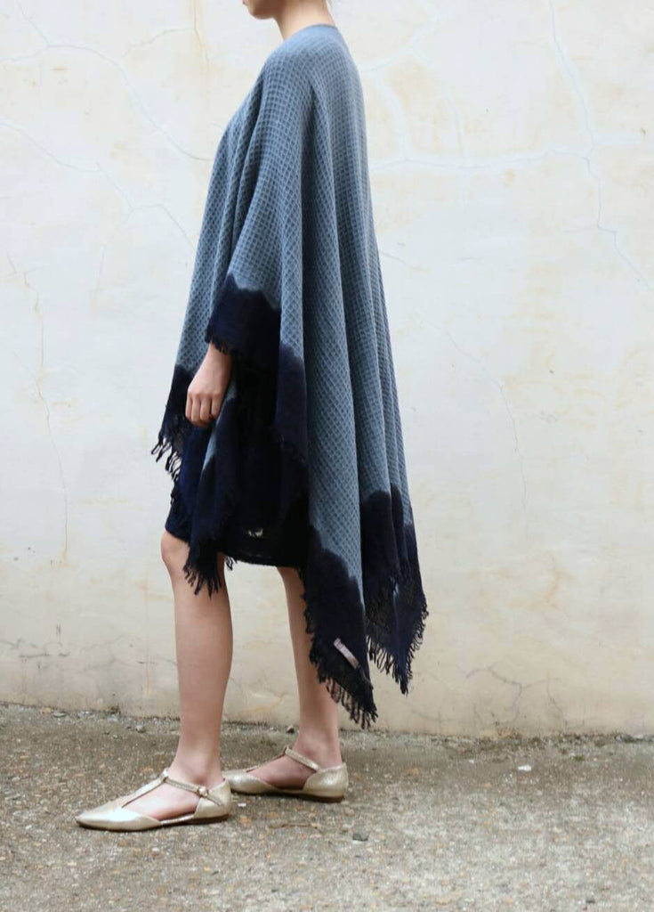 Tie & Dye Poncho -French label :Inouitoosh (last one in stock)-sold out