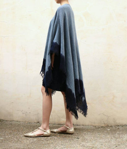 Tie & Dye Poncho -French label :Inouitoosh (last one in stock)-sold out