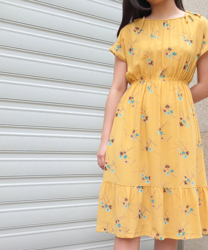 Jaune dress {Japanese vintage}sold out