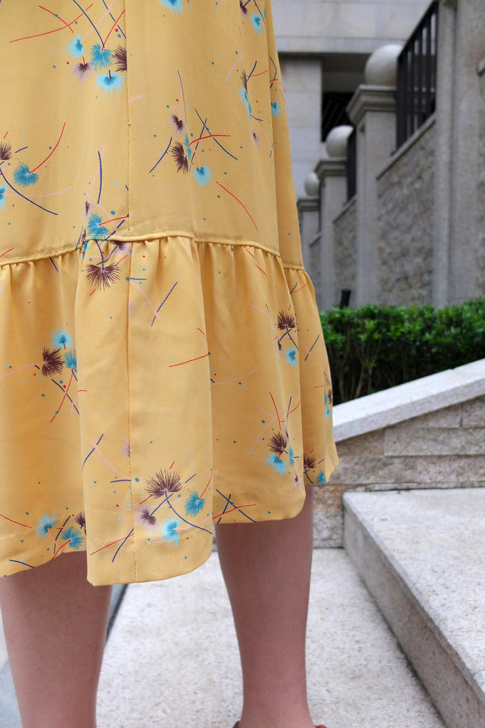 Jaune dress {Japanese vintage}sold out