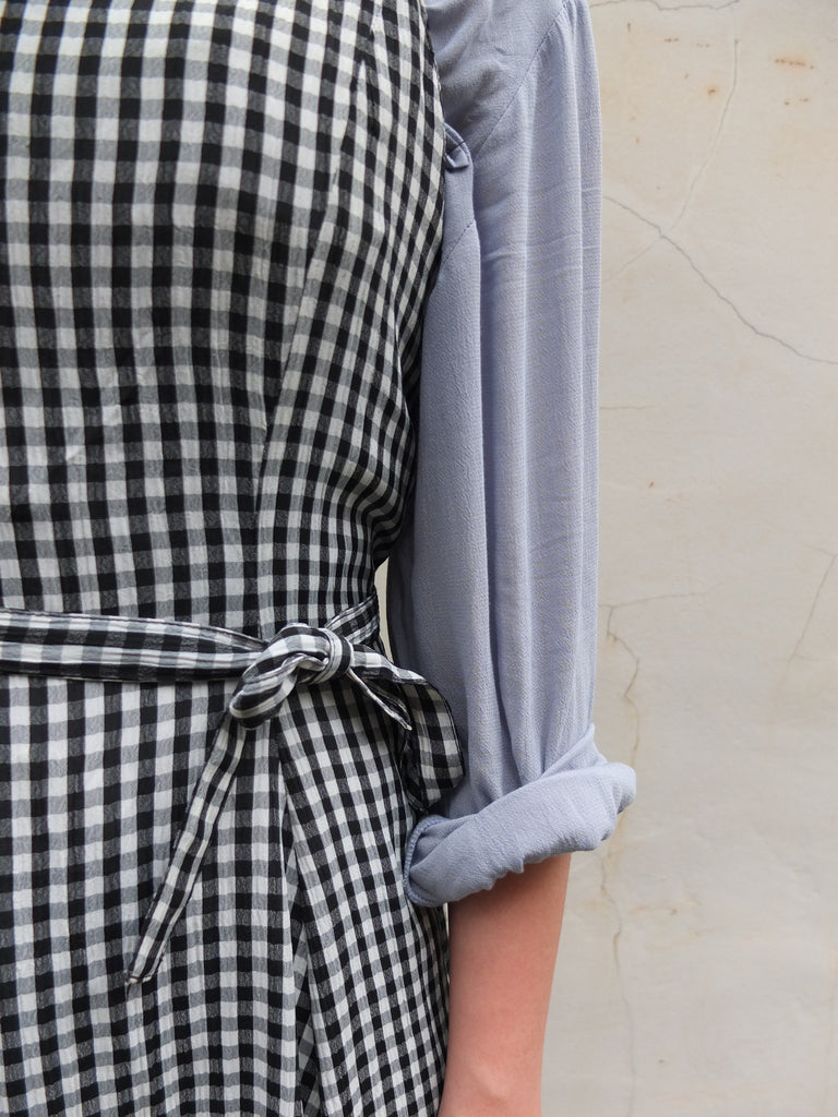 gingham dress {japanese vintage}-sold out