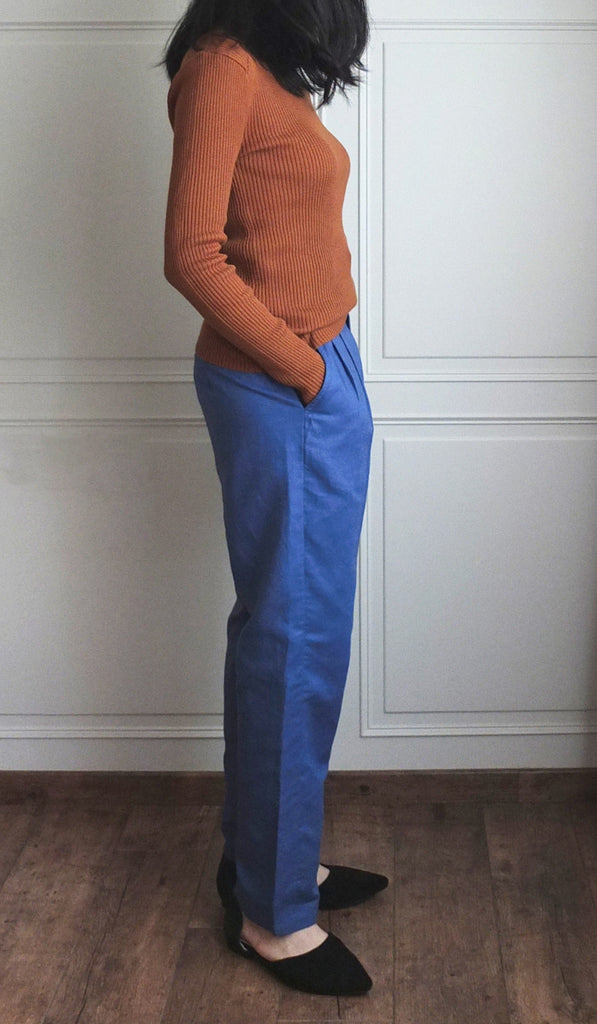 Murad trousers {sailor blue}