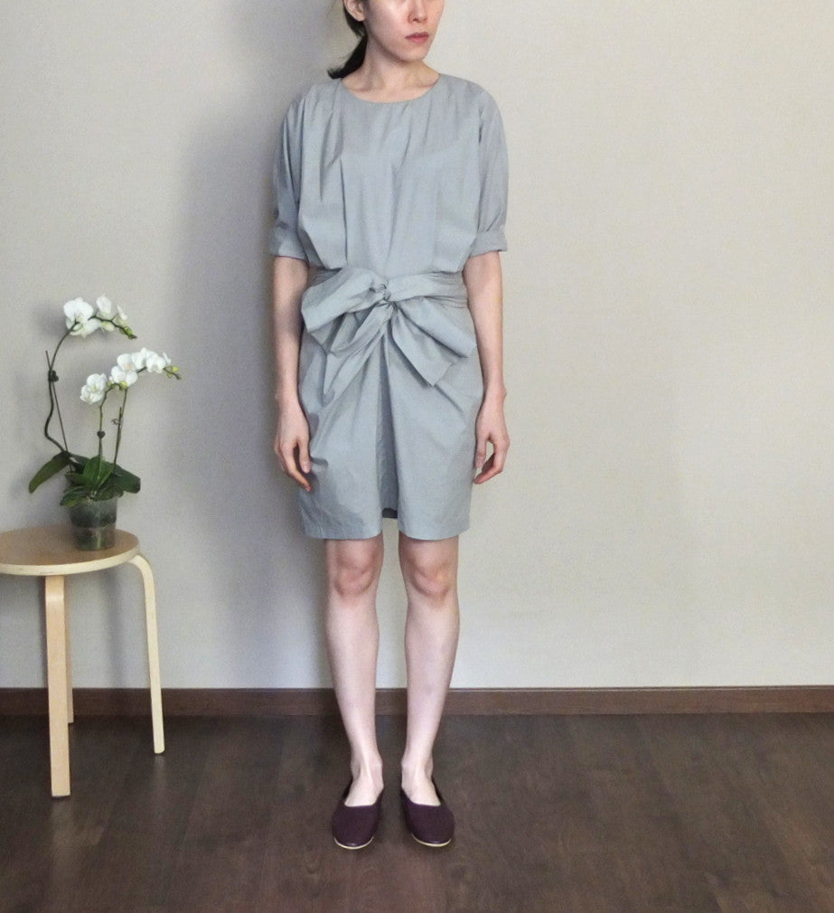 Origami dress{muted MINT}-sold out