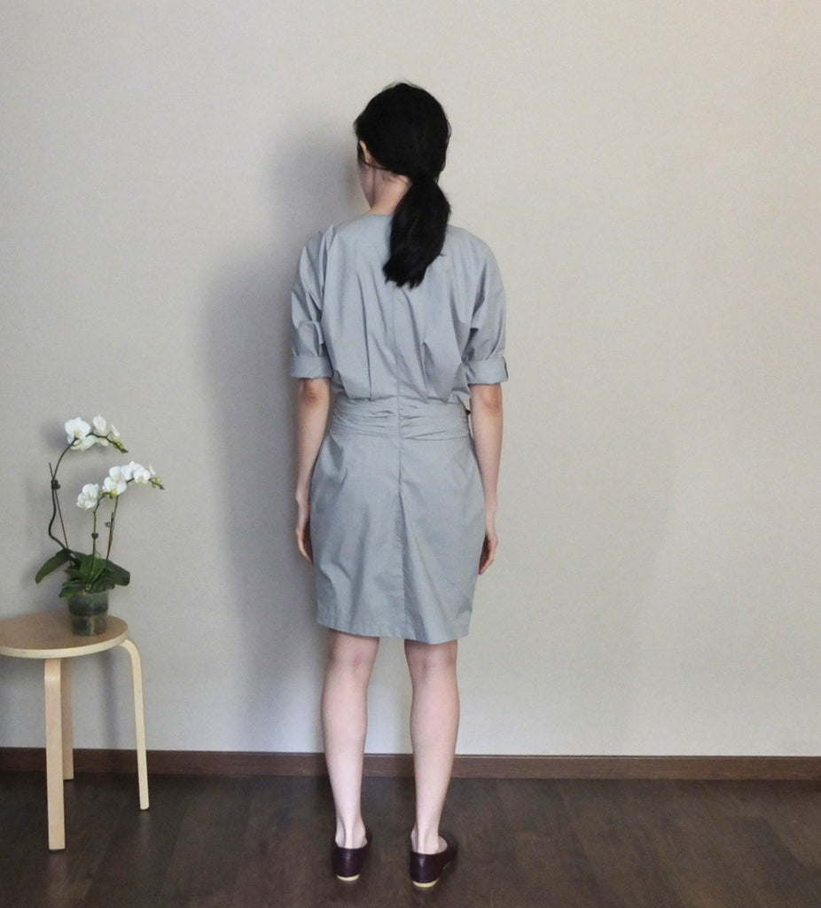 Origami dress{muted MINT}-sold out