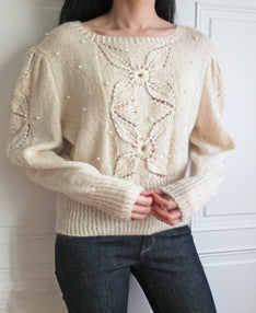 beads sweater -sold out