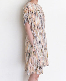 Cagiliari dress  {limited edition,fabric imported from France}-last chance