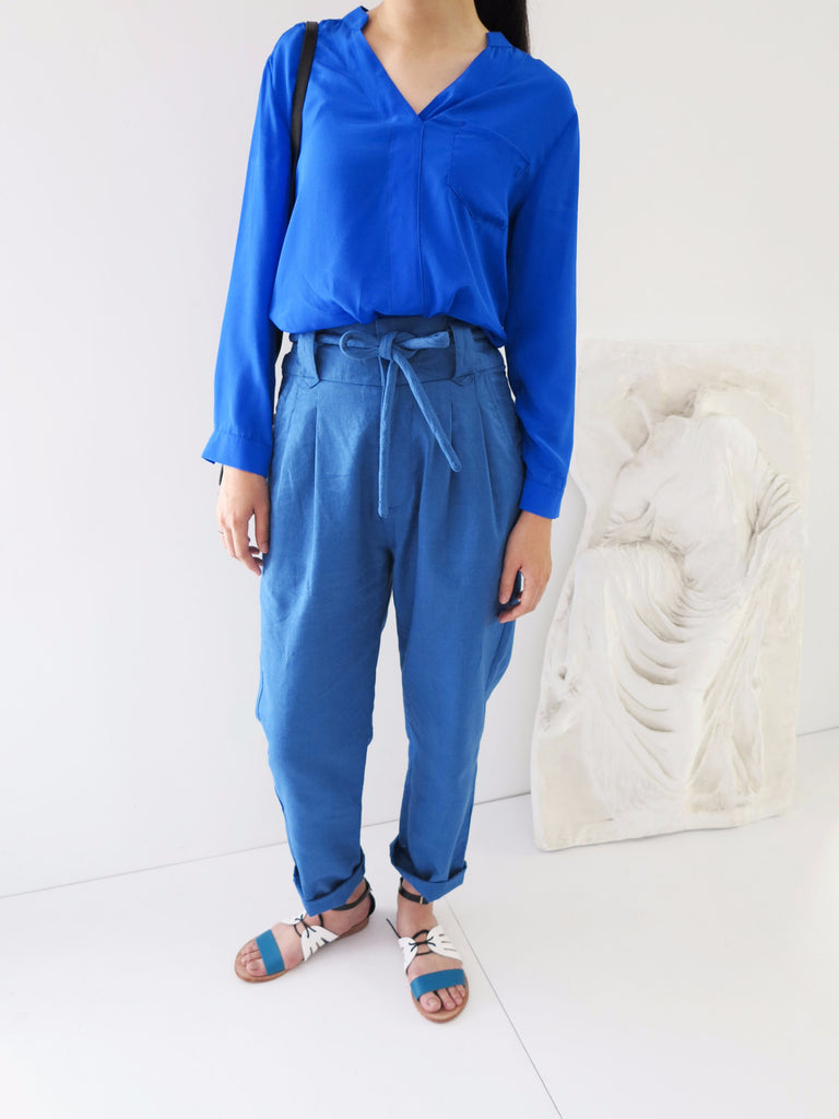 Murad trousers {sailor blue}