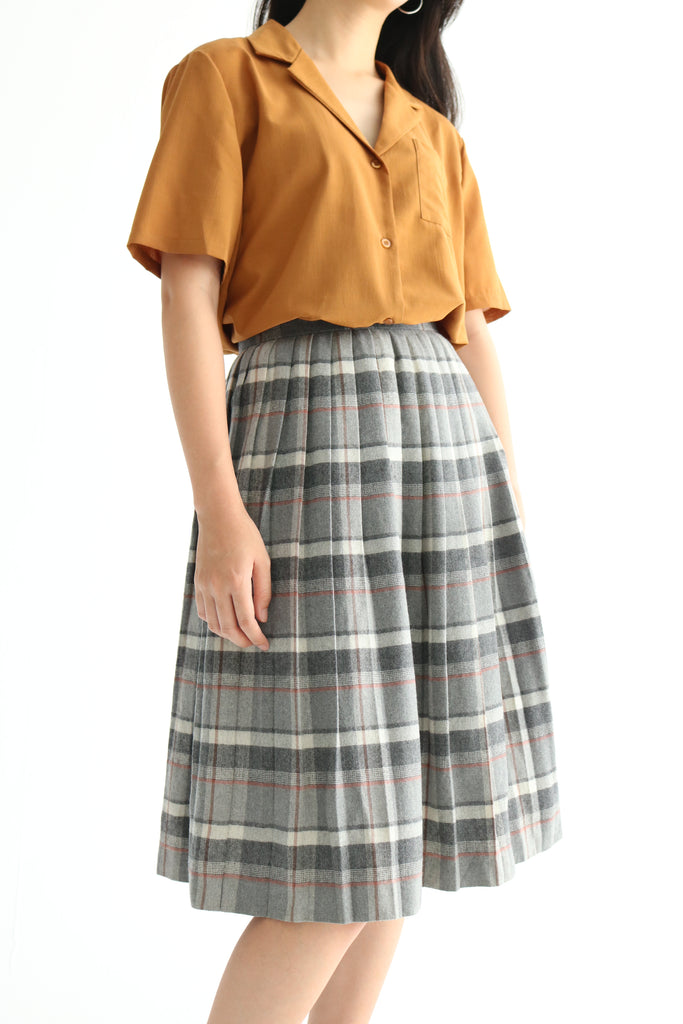 Checkered Skirt ｛Vintage｝-sold out