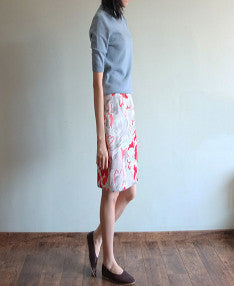 chinoiserie skirt-sold out