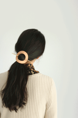 Circle Hairpin-made in Korea