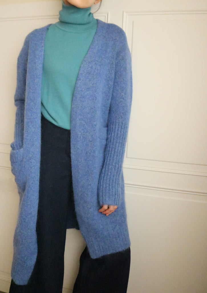 Elena cardigan-cornflower blue is out of stock, more colours available