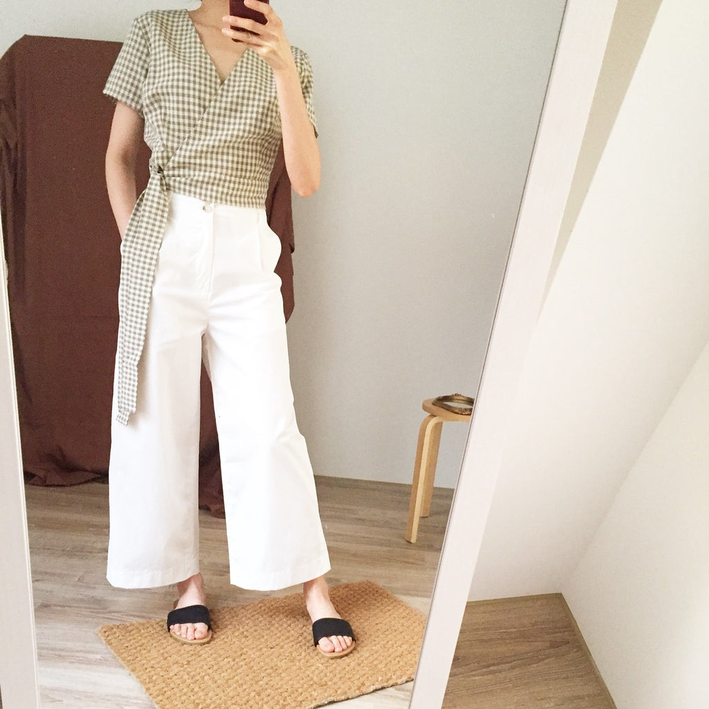 Blanc Trousers-sold out