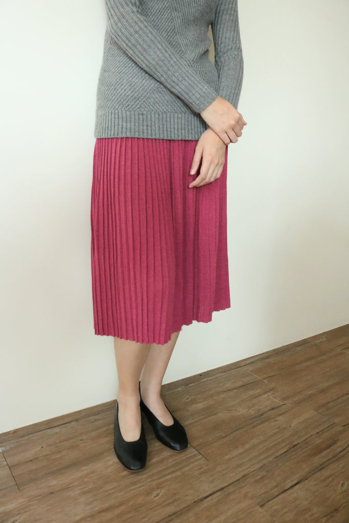 fuschia Skirt (vintage)-sold out