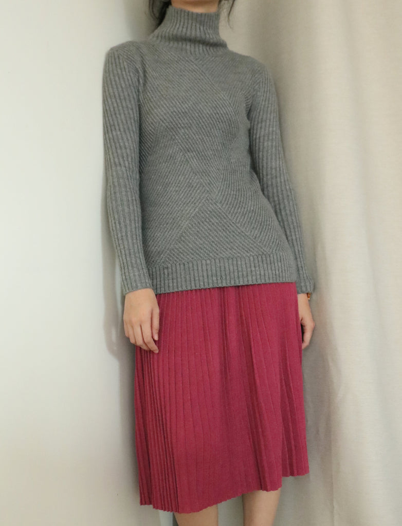fuschia Skirt (vintage)-sold out