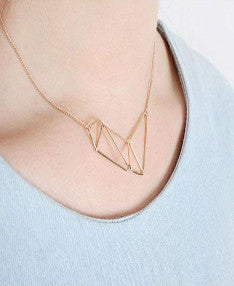 Geometry necklace-sold out